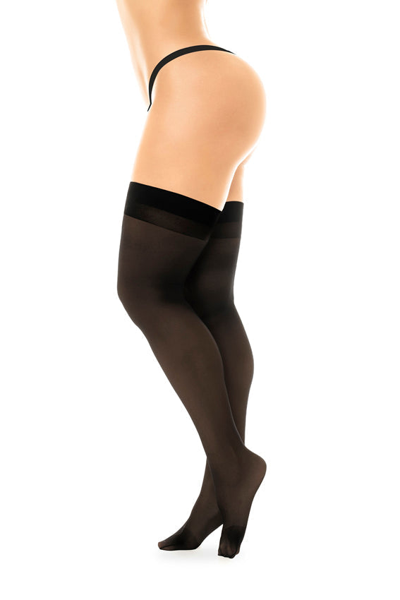 Sheer Thigh-High Stockings
