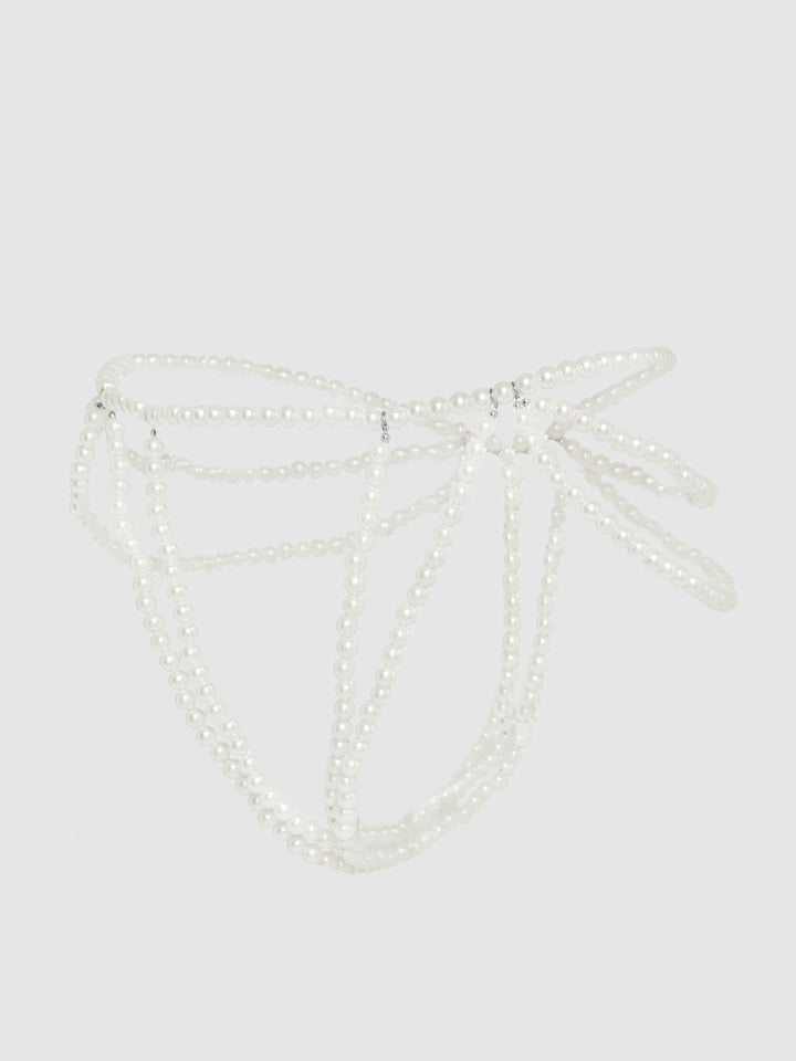PEARL DRAPED PANTY