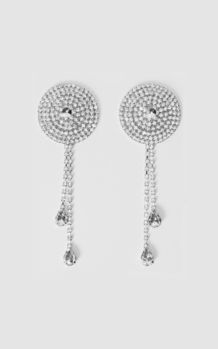 RHINESTONE CONE &amp; DANGLE PASTIES