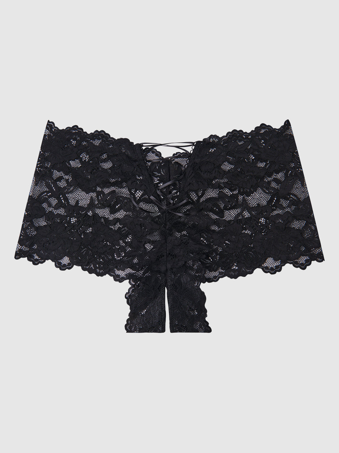 BELLA LACE CROTCHLESS CHEEKY