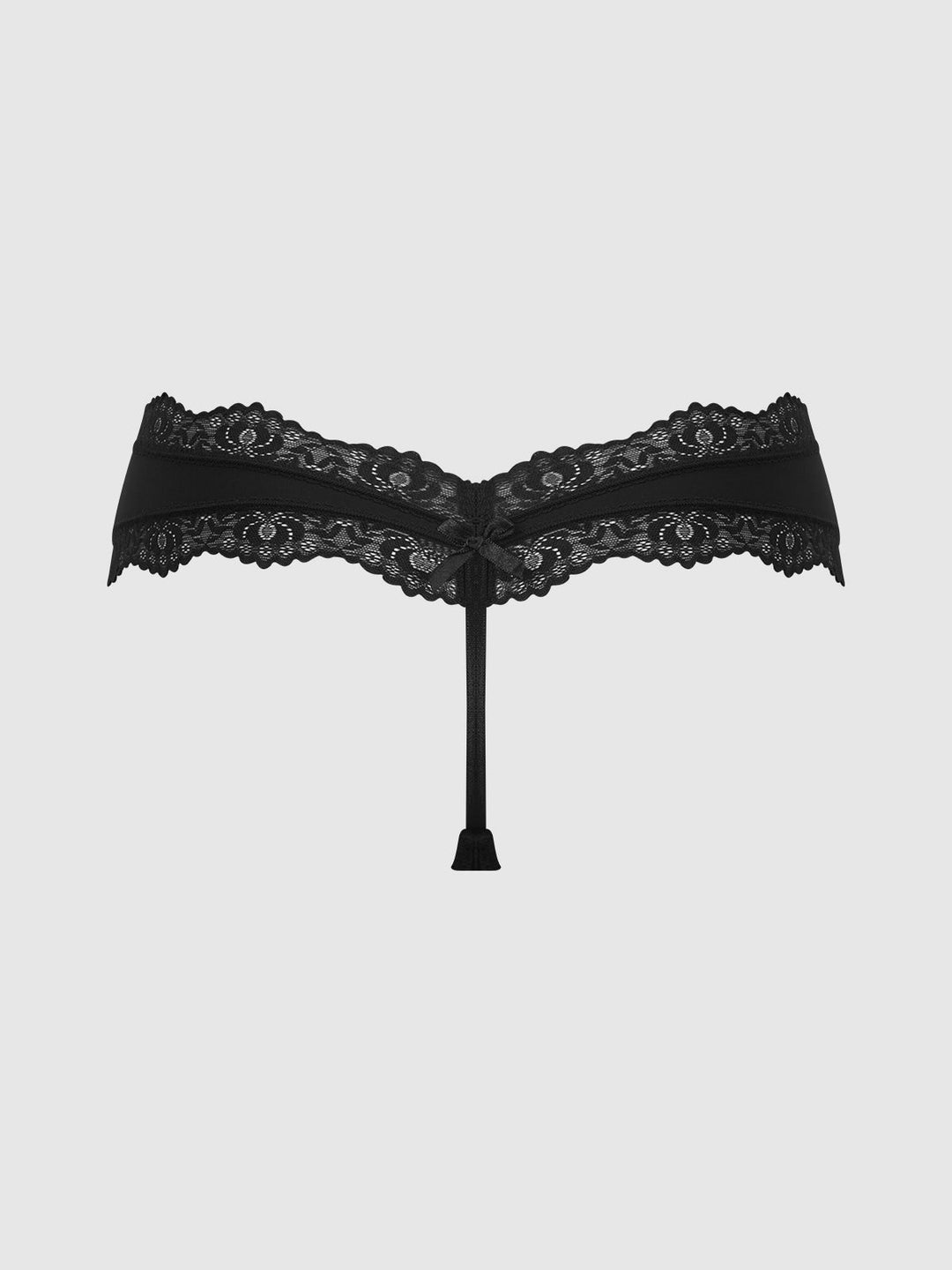 VERA MICRO &amp; LACE TRIM G-STRING