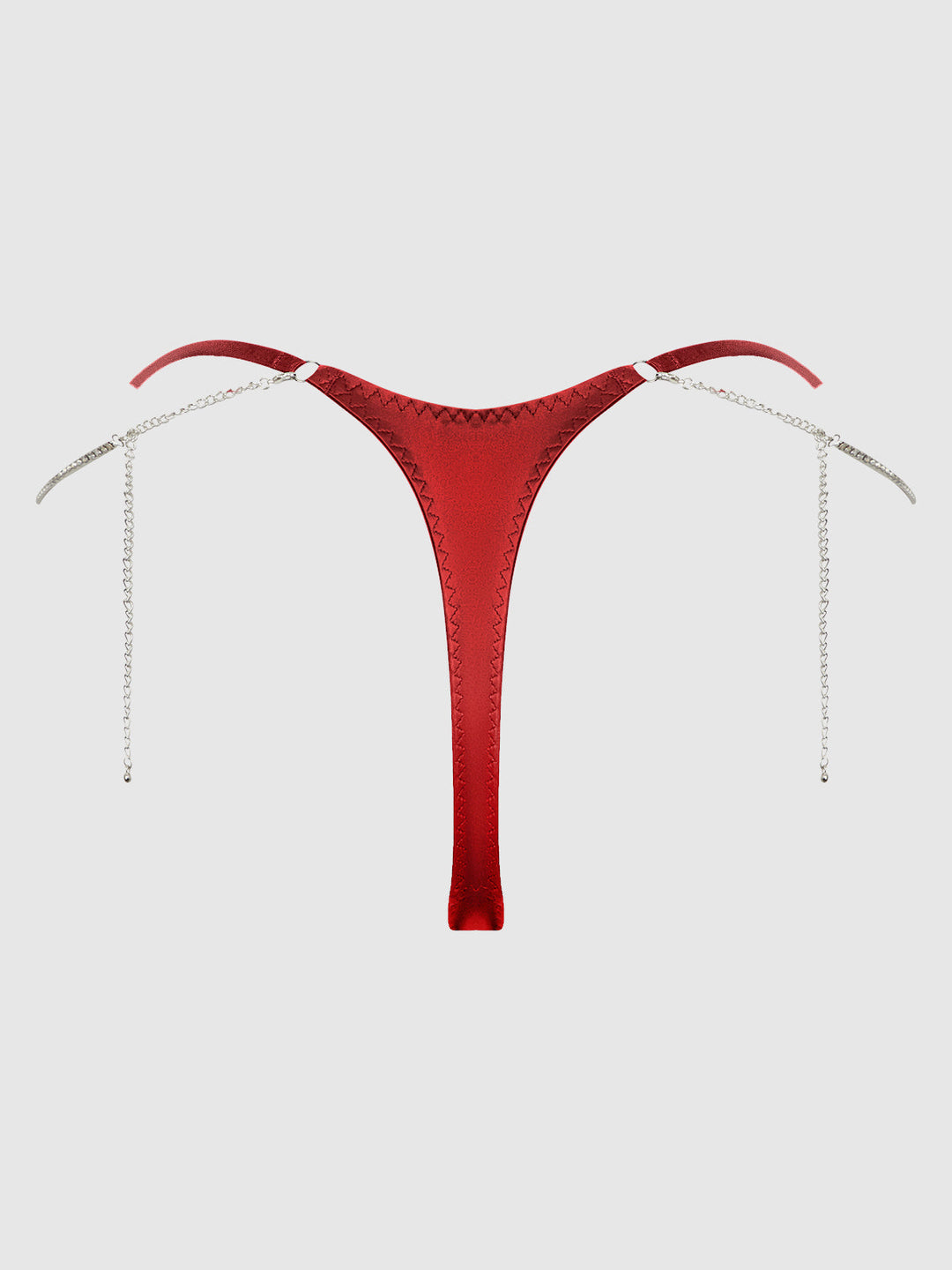 KRYSTAL RHINESTONE &amp; SIDE SLIDER THONG