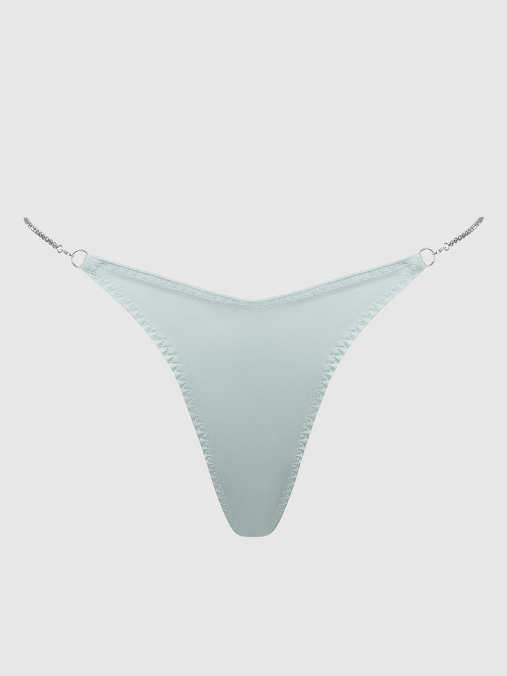 KRYSTAL RHINESTONE SIDE G-STRING