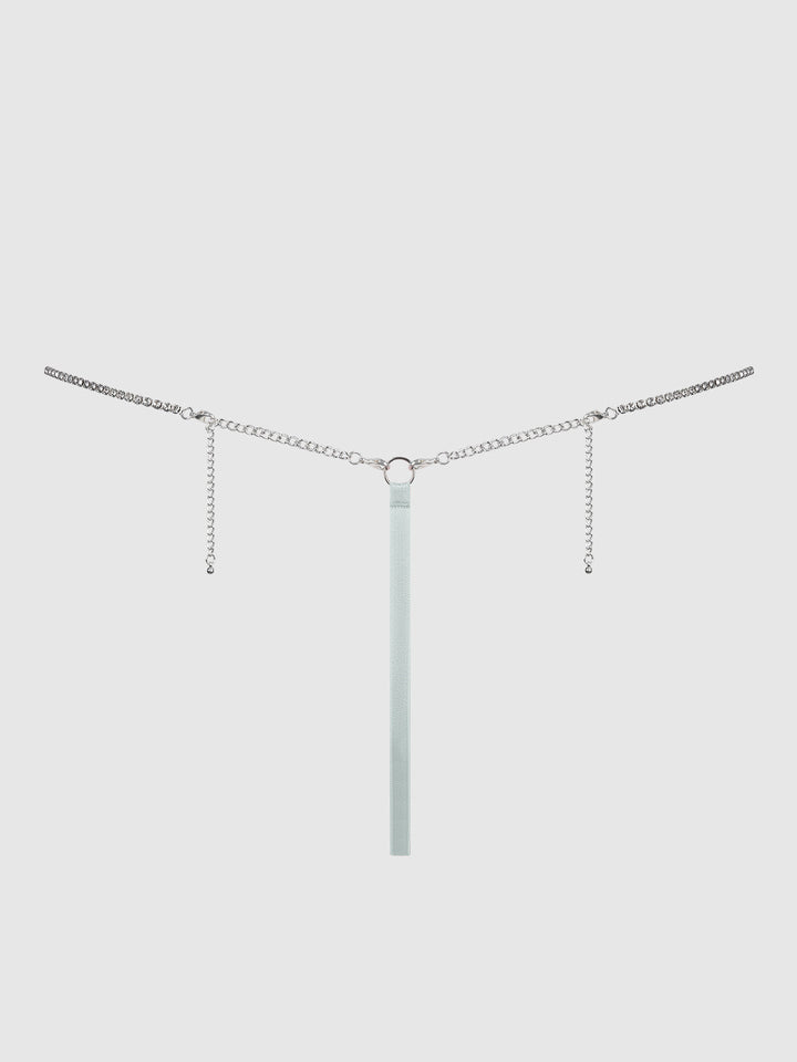 KRYSTAL RHINESTONE SIDE G-STRING