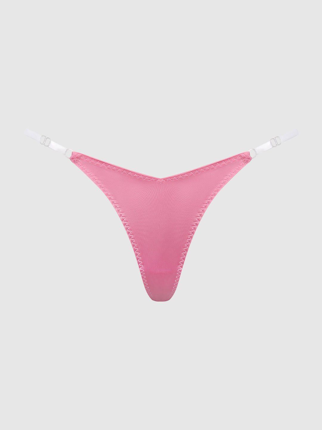 KRYSTAL CLEAR SIDE SLIDER THONG