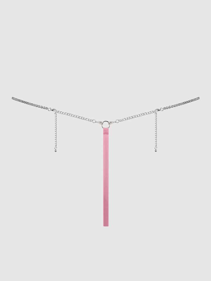 KRYSTAL RHINESTONE SIDE G-STRING