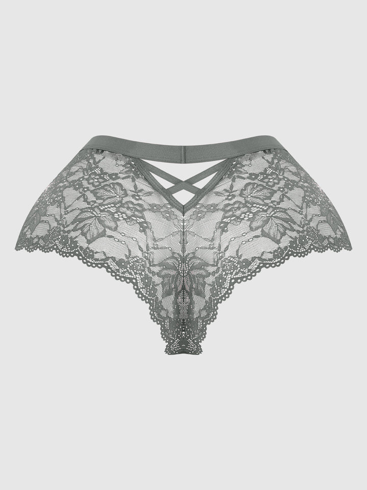 BELLA CRISS CROSS BACK LACE CHEEKY