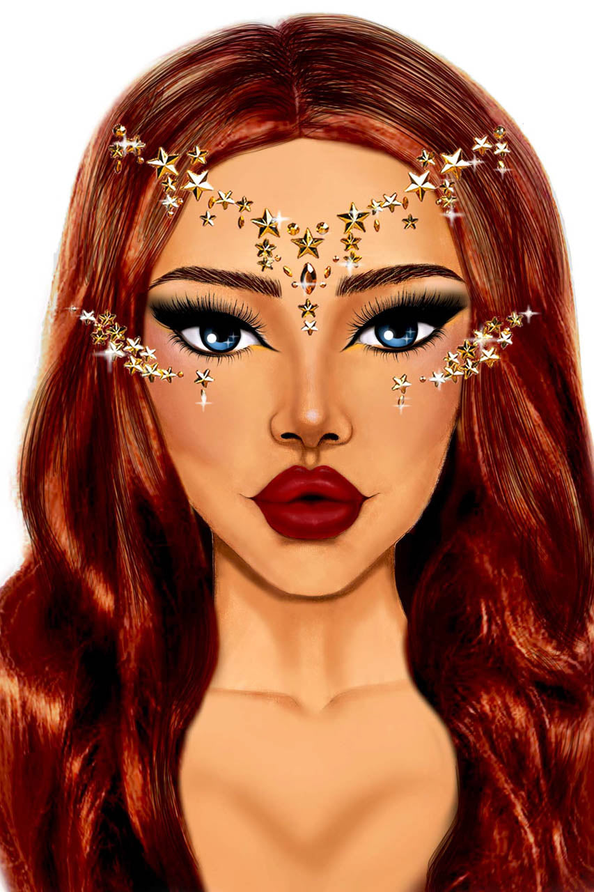 Star Face Jewels