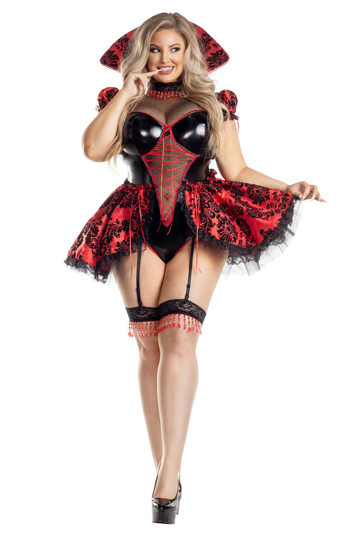 Plus Size Vamp Fatale Costume