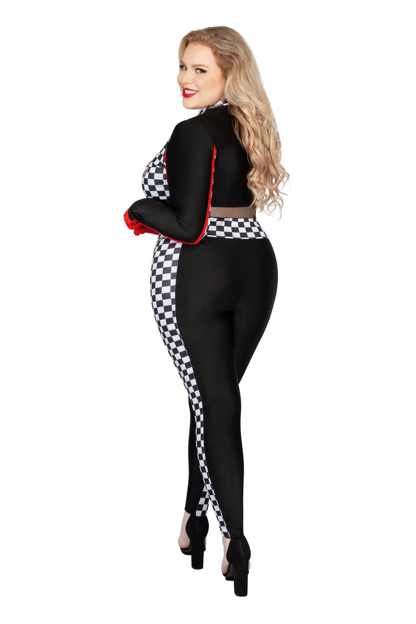 Plus Size Racy Racer Costume