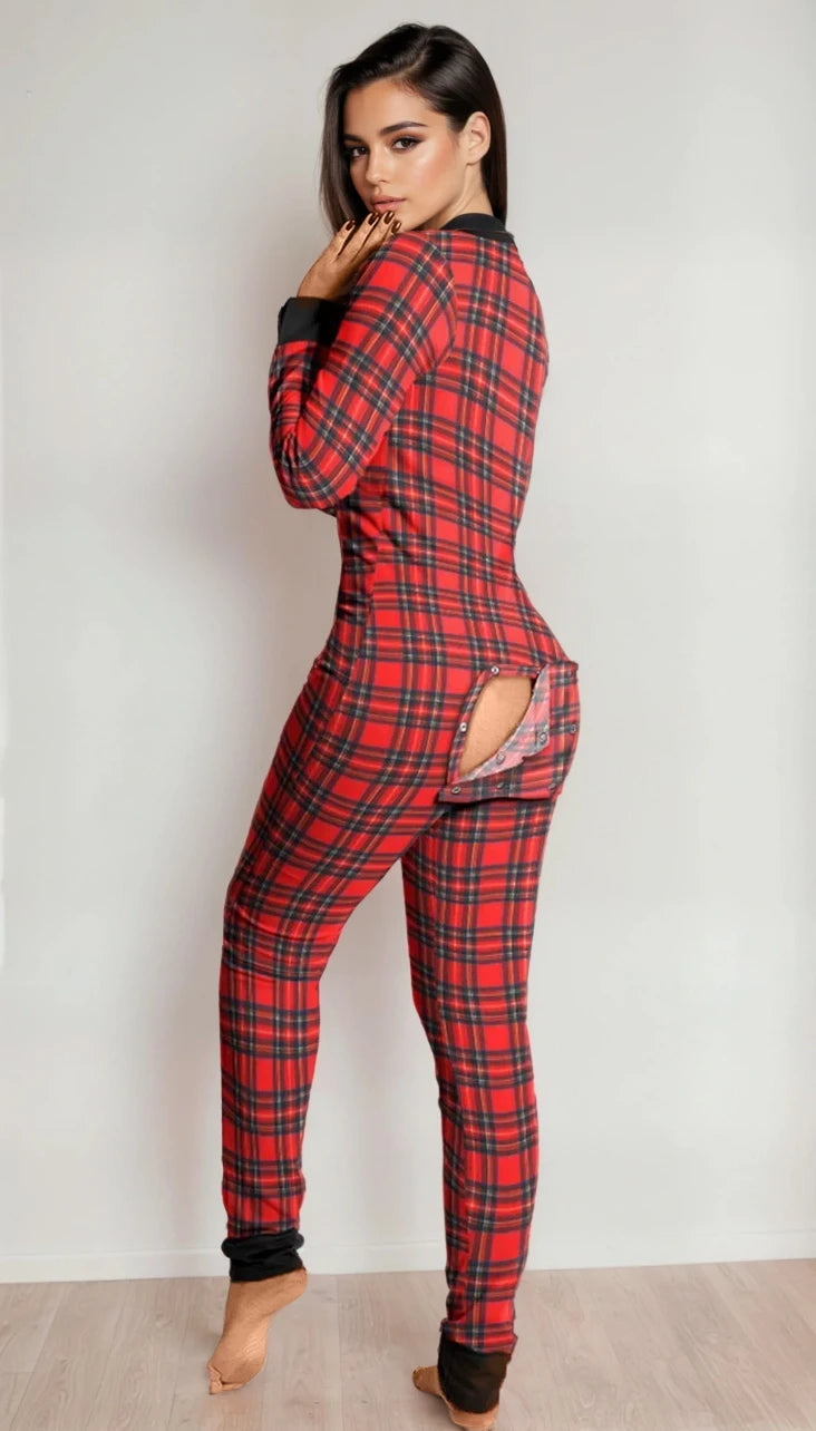 Sexy Open Back Long Johns