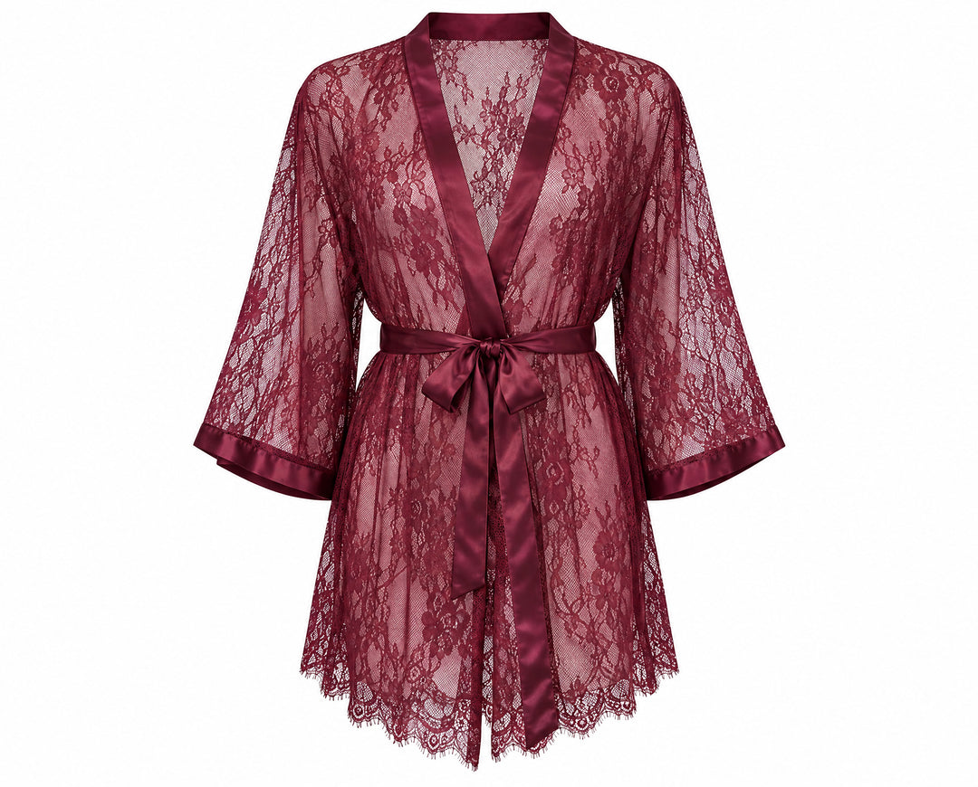 Enticing Lace Kimono