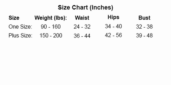 Leg avenue size chart