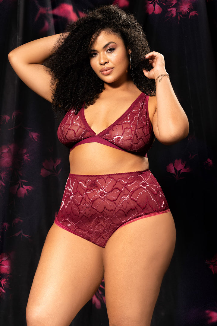 Plus Size Pure Power Bra Set