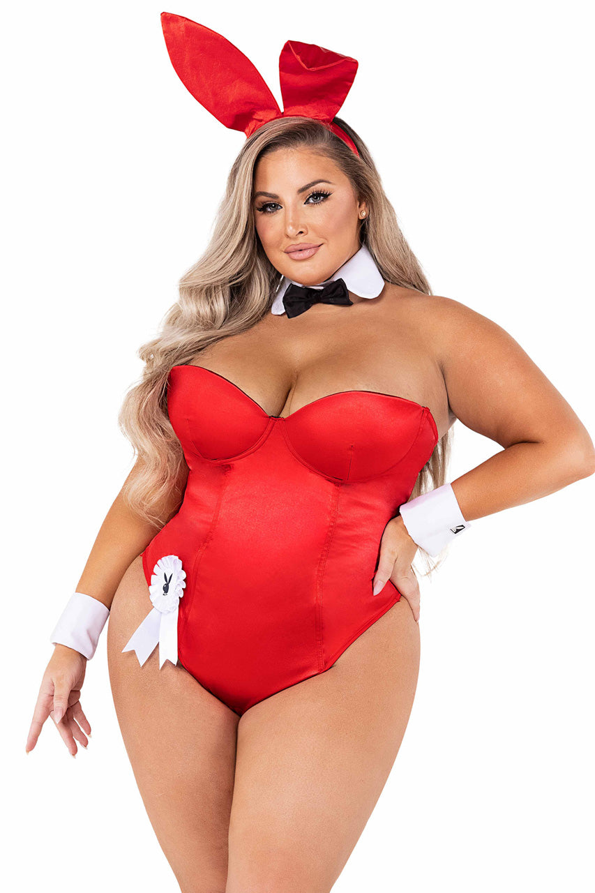 Plus Size Classic Playboy Bunny Costume